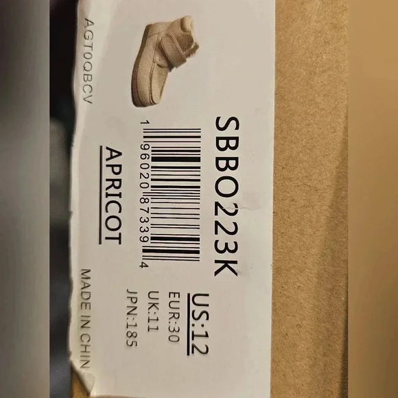 Bruno Marc light tan 12c fur girl boots - Picture 3 of 15